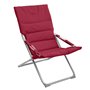 Hespéride - Fauteuil Relax de Jardin Milos Bordeaux