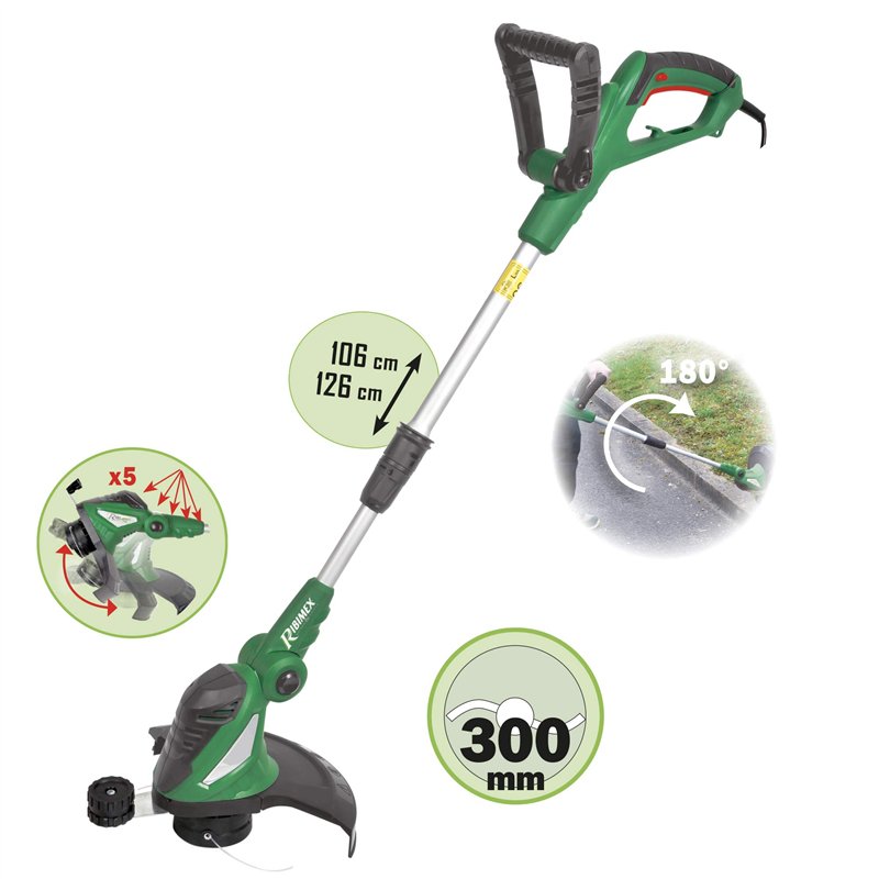 Image secondaire de Ribiland - Coupe-bordure 700W 300mm - PRW502A