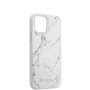 Guess Coque Design marbre pour Apple iPhone Mini 12 - Blanc GUHCP12SPCUMAWH Noir