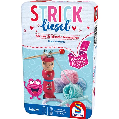 Schmidt Spiele- Tricotin strickliesel, 51604