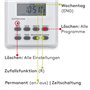 Goobay 51301 Minuteur Numérique IP44, Blanc, Fiche Allemande