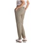 STREET ONE Chino Technostretch Hw, Safari Beige, 34W x 30L Femme Ensemble de Pantalon