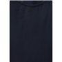 STREET ONE A344656 Haut en Satin, Bleu Foncé, 38 Femmes T-Shirt