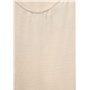 STREET ONE A344656 Haut en Satin, Beige Sable Lisse, 44 Femmes T-Shirt