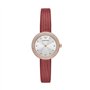 EMPORIO ARMANI OUTLET Emporio Armani Femmes Analogique Quartz Montre avec Bracelet en Cuir AR11438