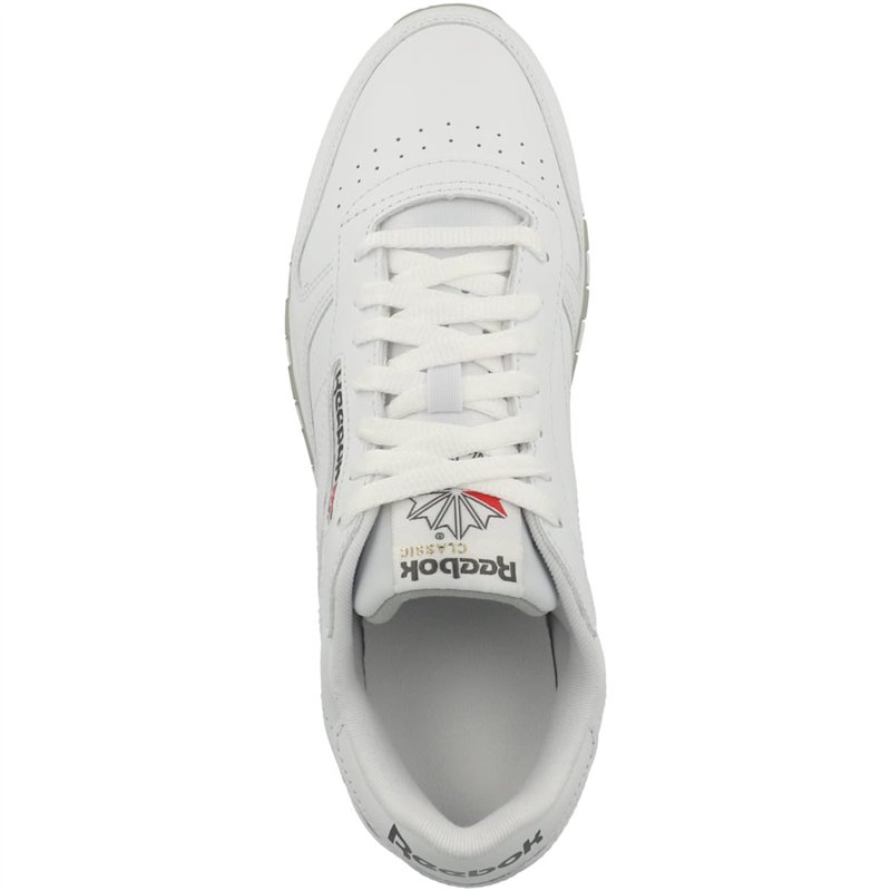 Image secondaire de Reebok Mixte Classic Leather Sneaker, Ftwwht/Pugry3/Purgry, 45 EU