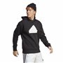 adidas M FI Bos HD Sweat, Noir/Blanc, L Homme