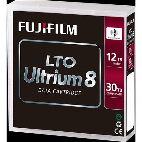 Fujifilm Cartridge Fuji Lto8 Ultrium 12Tb/30Tb Blank Data Tape, W128282994 (12Tb/30Tb Blank Data Tape 12000 GB Lto 1.27 Cm)