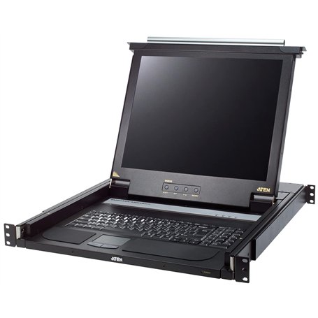 ATEN CL1000 console KVM LCD 17 1 port VGA/PS2-USB Clav. FR