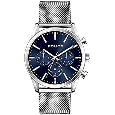 POLICE Homme Analogique Quartz Montre avec Bracelet en Acier Inoxydable 1