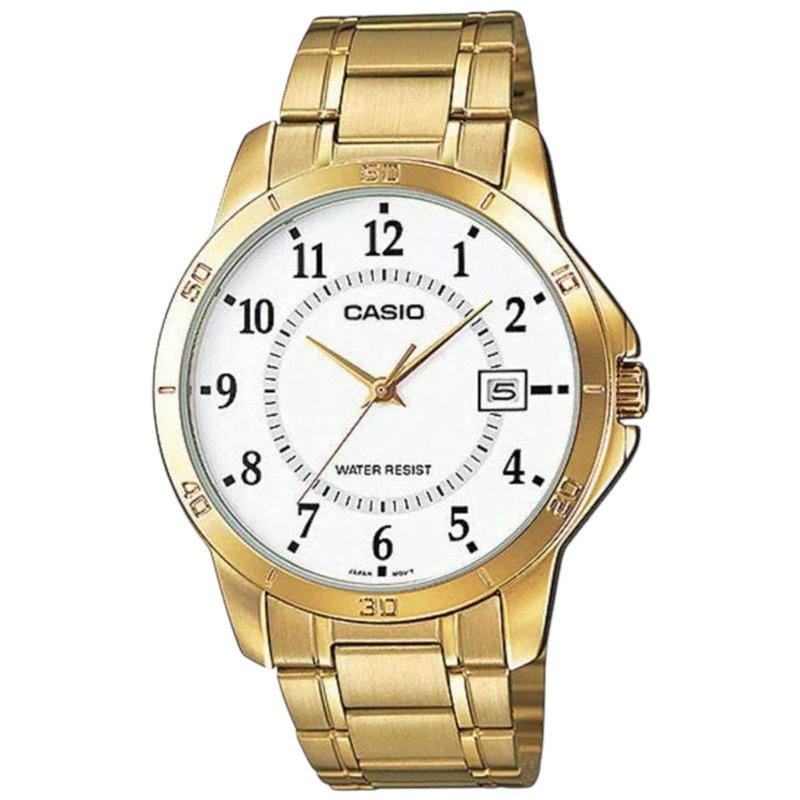 Casio Collection MTP-V004G-7BUDF Montre Homme, Bracelet
