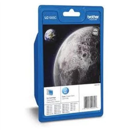 Brother LC1000CBP | Cartouche d'encre d'origine, Cyan | 400 pages