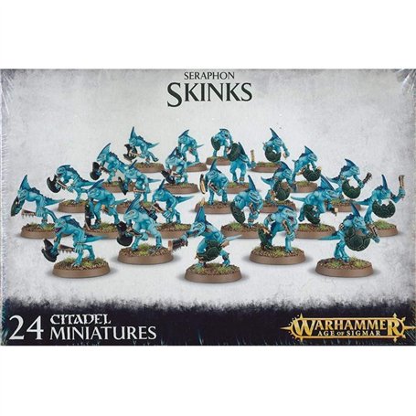 Games Workshop Warhammer AoS - Seraphon Skinks 99120208014 Noir