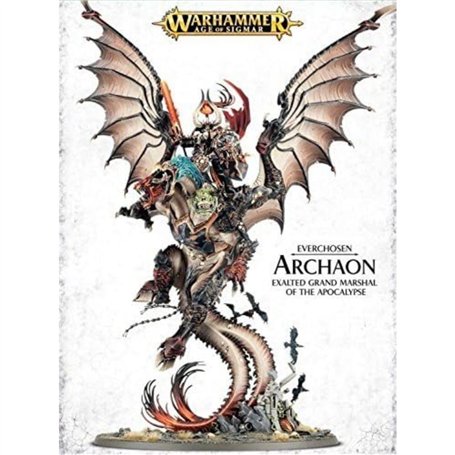 Games Workshop Warhammer AoS - Archaon Everchosen Exalted Grand Marshal 99120201045 Noir