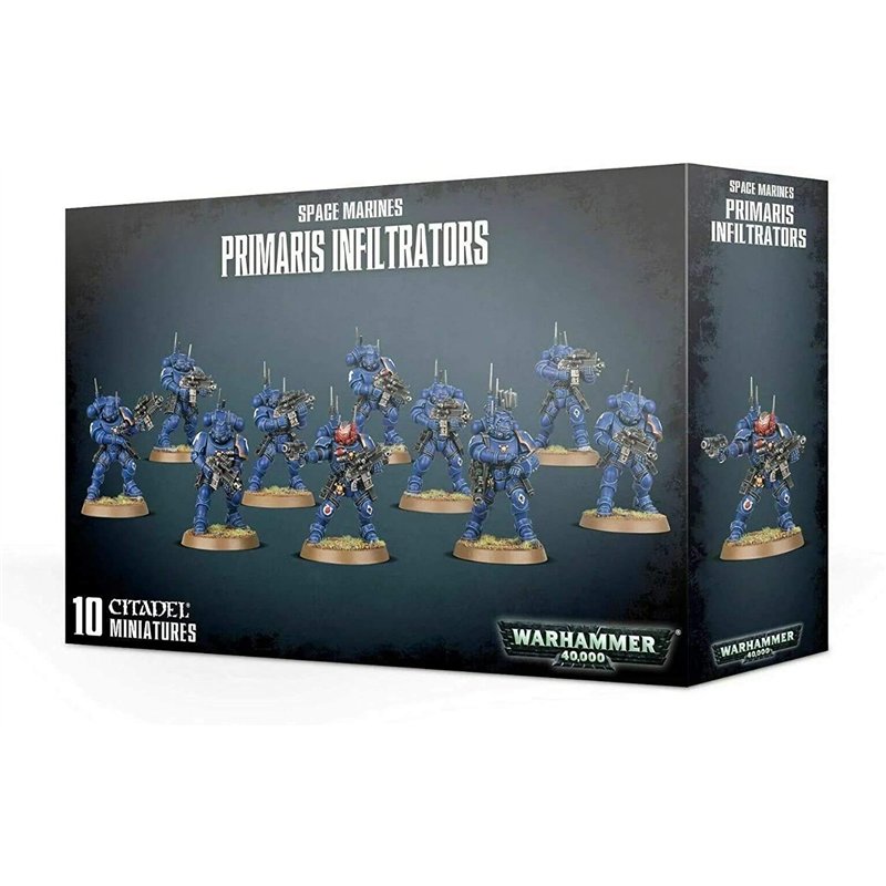 Games Workshop Warhammer 40k - Space Marine Primaris Infiltrators 48-97 Noir