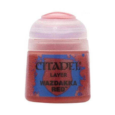 Games Workshop Citadel Pot de Peinture - Layer Wazdakka Red (12ml)