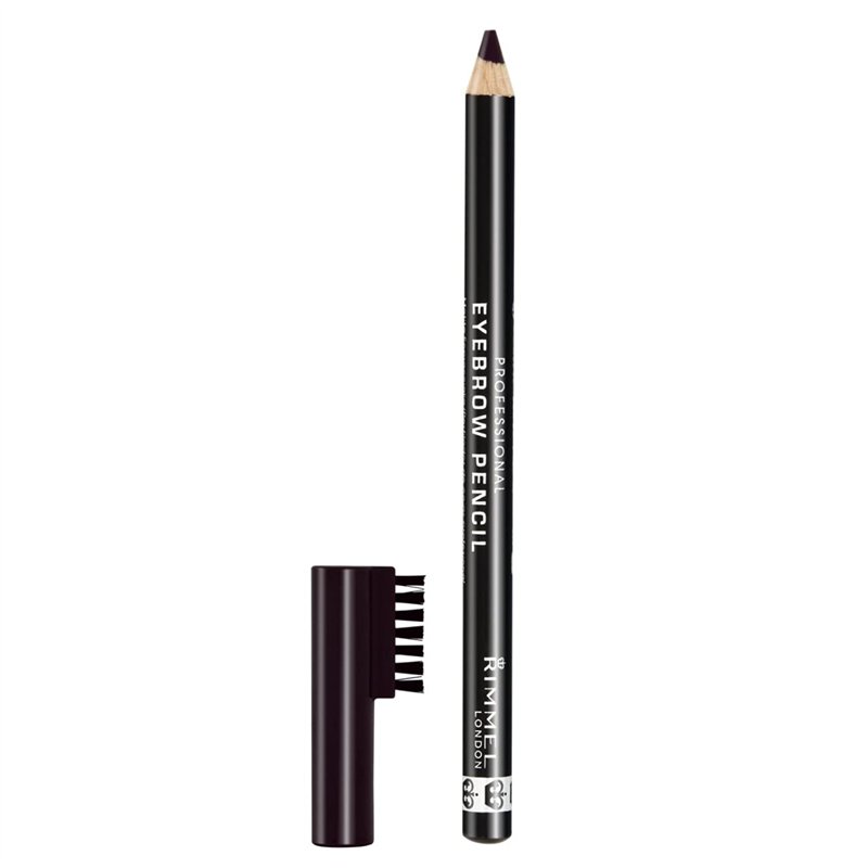 Image secondaire de Rimmel London Eyebrow Pencil, Black Brown