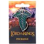 The Lord of The Rings Pin's La Feuille de Lorien - Bleu - LRPB0005, taille unique, Zinc