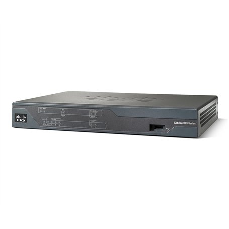 Cisco C886 Routeur connecté Fast Ethernet Noir