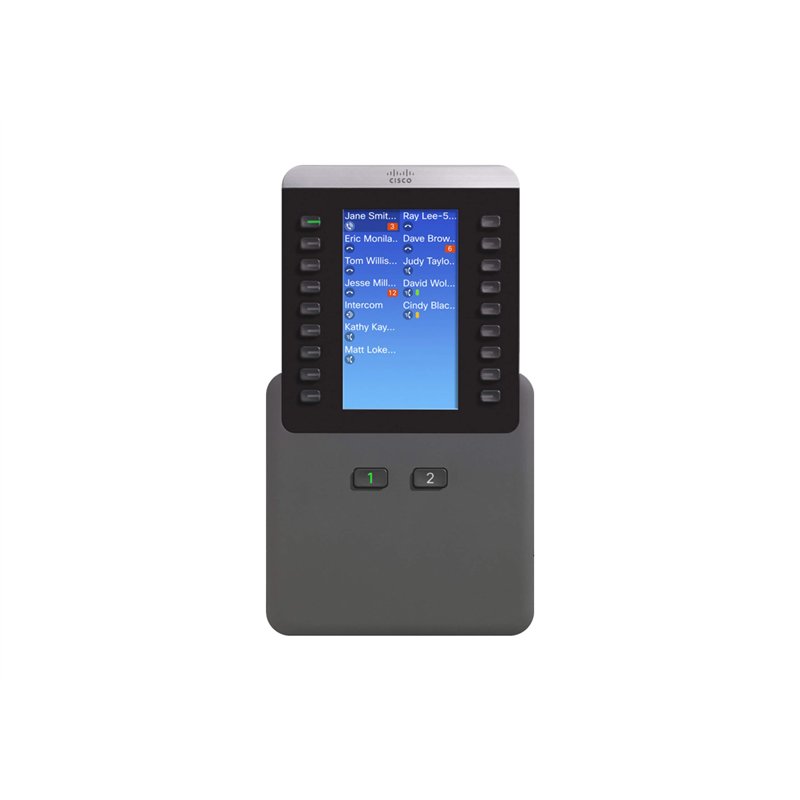 Image secondaire de Cisco CP-8800-V-KEM= module IP 14 boutons Gris - Modules IP (229 x 113 x 87 mm, 458 g)