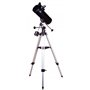 Levenhuk Skyline Plus 115S Newtonian Reflector Night Telescope with Equatorial Mount, Red Dot Finderscope and High Magnification