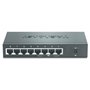 Trendnet TPE-S44 commutateur réseau Non-géré Connexion Ethernet, supportant l'alimentation via ce port (PoE) Bleu