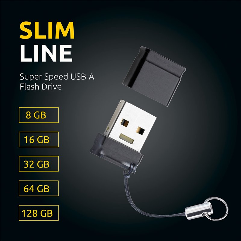 Image secondaire de Intenso Slim Line Clé USB 3.0 64 Go, Noir