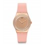 SWATCH Montre Analogique Quartz Irony Medium YLG140 Pink Confusion