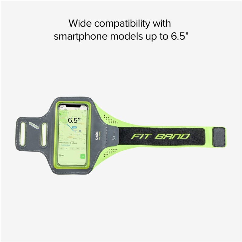 Image secondaire de SBS tesportfitbandxxlk Étui Universel de Bras, Noir