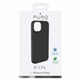Puro Coque Apple iPhone 14 Max Silicone Icon Compatible MagSafe Noire