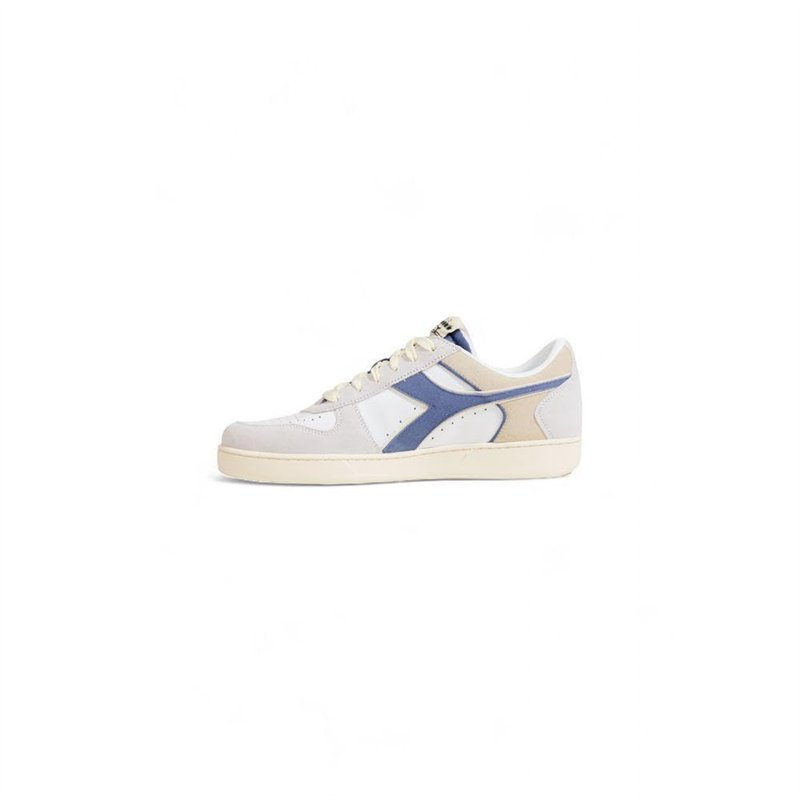 Image secondaire de Diadora Mixte Magic Basket Low Suede Leather Chaussure de Gymnastique, Blanc, 42.5 EU