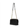 Pinko Sac love one classic bandoulière chevron brillant 100941 A1UR Z99Q noir, Noir