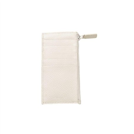 Cerruti 1881 Portefeuille chic en cuir blanc avec logo sur le devant pour homme, blanc, Portefeuille à deux volets