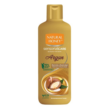 NATURAL HONEY GEL DE BAÑO ELIXIR DE ARGAN 650ML + 100ML