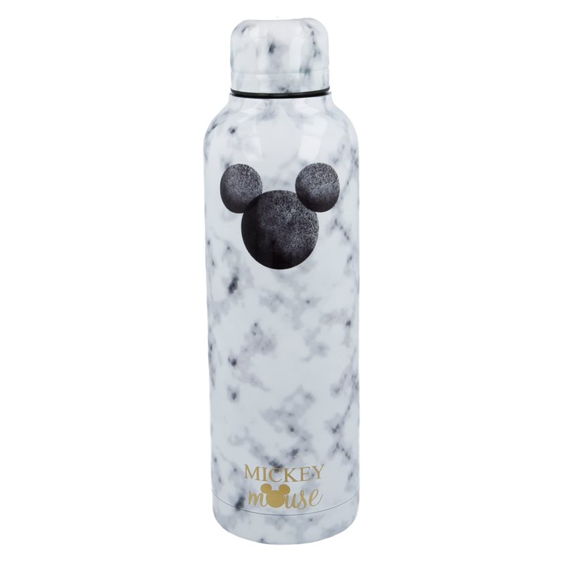 Stor Disney - Bouteille transportable en Acier Inoxydable - Gourde réutilisable Mickey - 515 ML
