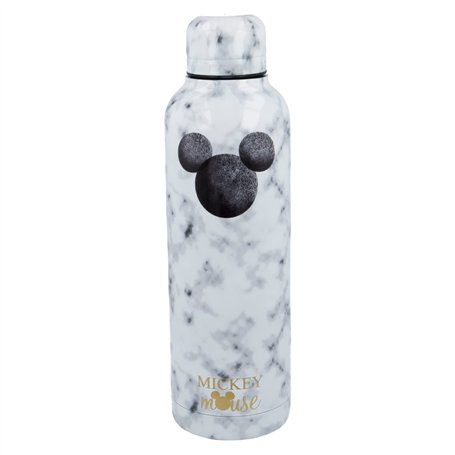 Stor Disney - Bouteille transportable en Acier Inoxydable - Gourde réutilisable Mickey - 515 ML