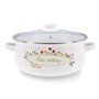 Casserole 26 cm en acier ESMALT MEMORY QD