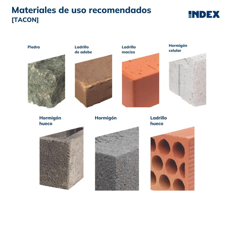 Image secondaire de INDEX TACON12 - Taco de nylon (12 x 60 Ø 12, 25 uds.)