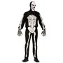 viving -90586 Déguisement squelette bourreau, combinaison et gants Taille XXXL Noir (1)