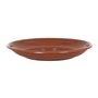 INDE 123834 Soucoupe pour Pot de Fleurs en céramique Marron