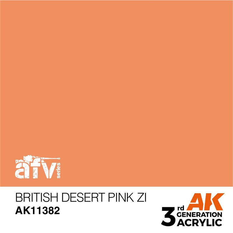 Image secondaire de AK Acrylics 3Gen AFV AK11382 British Desert Pink ZI (17ml)