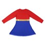 CERDÁ LIFE'S LITTLE MOMENTS Fille Robe Wonderwoman À Manches Longues avec Tutu – Licence Officielle DC Comics Bridesmaid Dress, 