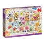 JUMBO G3 1000 el. PC Znaczki z letnimi kwiatami [Puzzle]