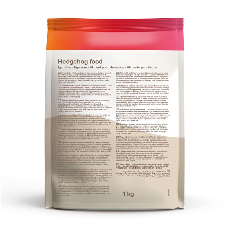 Image secondaire de BEAPHAR – Aliment pour Hérissons – Haute teneur en protéines – Riche en vitamines et minéraux – Aux Insectes (Mouche Soldat Noir)
