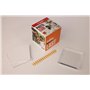 Canon Photo Cube Creative Pack, Orange - PP-201 Glossy II Photo Paper 5x5" (40 Sheets) + Photo Frame - Compatible with Canon PIX