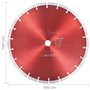 vidaXL - Sägeblätter - Diamant-Trennscheibe Stahl 300 mm