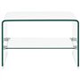 vidaXL Table Basse Clair 50 x 45 x 33 cm Verre trempÃƒ