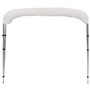 VidaXL Haut de Bikini 3 nœuds Blanc 183 x 196 x 140 cm
