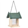 vidaXL Lot de 4 mangeoires à Oiseaux en Bois de Sapin
