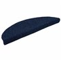 vidaXL - Selbstklebende Treppenmatten 15 Stk. Navy 56x17x3cm Nadelvlies